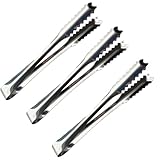 3 Stück küchenzange, 15.4cm Süßigkeiten Zange Küche Mini Zuckerzange Klein...