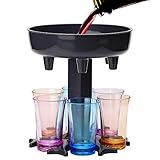 Ohok 6 Schnapsglasspender und Halter, Whiskey Spender Weinbecherspender Schnapsglaeser,...