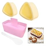 3 Set Sushi Formen Onigiri Form Set Dreieck Reis Ball Maker Musubi Presse