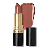 REVLON Lippenstift, super glänzender Lippenstift, cremige Formel für weiche, voller...