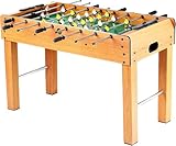 Tischfußball für den Innenbereich aus Holz Maße 121 x 61 x 79 cm mit Kugeln