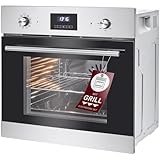 Bomann® Einbaubackofen mit Grill, Heißluft & Ober-/Unterhitze | Backofen 56L Nutzinhalt...