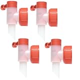 Dosierhilfe Profi Power Auslaufhahn 4 STÜCK SET DIN 45 Abfüllhahn für 5 L, 10 L...