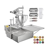 9L Trichter elektrische Donut-Fritteuse Ball Donuts Maker Maschine Edelstahl Küche...