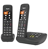 Gigaset C575A Duo - 2 Schnurlose DECT-Telefone mit Anrufbeantworter - großes...