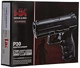 HECKLER & KOCH Softair P30 Electric mit Maximum 0.5 Joule Airsoft Pistole,...