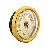 Analoges Hygrometer aus Messing, analoges Hygrometer-Feuchtigkeitsmessgerät, analoges...