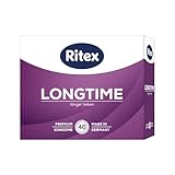 Ritex Kondome Longtime – Kondome länger lieben mit Doppel-Ring 40 Stück, für länger...