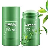 2 Stück Green Mask Stick,greens tea deep cleanse masks, ideal für tägliche Pflege zu...