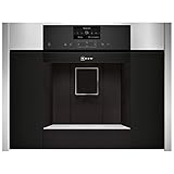 NEFF C15KS61N0 Einbau-Kaffeevollautomat N90, Edelstahl, 45 x 56 cm, OneTouch,...