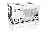 PearlCo® Classic Wasserfilter Kartuschen (12er Pack - 12 Monatsvorrat)...