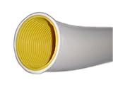 Drainagerohr DN100 gelb 5m und Drainagefilterschlauch F100 weiss 5m Profi - Set