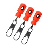 3 stück Slider Angelschnur Rutsche Rutschen Heavy Duty Gewicht Stecker Angelgerät Angeln...