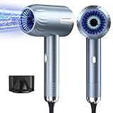 HyAdierTech Haartrockner mit Diffusor, Schnell Trocknender Föhn mit warm/kaltem Knopf,...