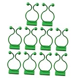 Totority 10Stücke Pflanzenclips Selbstklebende Halter für Kletterpflanzen Unsichtbare...
