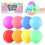 LESONG 8 Stück Stress Balls, Anti Stress Ball Squeeze Ball Stressball...