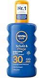 6er Pack - NIVEA SUN Wasserfest Sonnenspray LSF 30 - Schutz & Pflege - 200ml