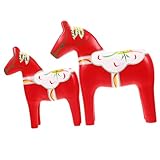 HAMPPLIES 2 Stück Pferdefigur Pferdedekor für den Haushalt Pferdeschmuck Pferdestatue...