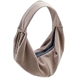 HUNTER Tragebeutel LOS ANGELES, Farbe: taupe/grau, für Welpen, kleine Hunde &...