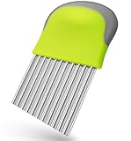 Villkin Wellenschneider für Gemüse und Obst - Riffelmesser aus Edelstahl für...