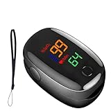 Pulsoximeter Fingeroximeter,Sauerstoffsättigung Messgerät Finger,...