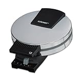 Cloer 285 Hörncheneisen für hauchdünne, knusprige Hörnchen, 800 W, Backfläche 15 cm...