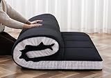 ZIKEBTUY 203*100*10CM Japanischer Futon Matratze - 10CM Dick Klappbar Boden Schlafmatratze...