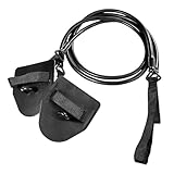 Laroal Land-Schwimmtrainer mit Handpaddeln, Widerstandsseil, Zugband, Fitness, abnehmbares...
