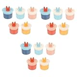 Healeved 15 STK Funkelnde Tasse Hautpflege-Tools Leere schäumende Pumpflasche...
