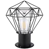 GLOBO LIGHTING Sockelleuchte Außen Standleuchte Garten schwarz Außenstandleuchte...