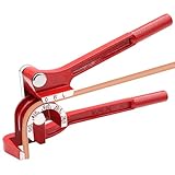 weideer 180 Grad Rohrbieger 1/4 Zoll, 5/16 Zoll und 3/8 Zoll 3-in-1 Manueller Schlauch...