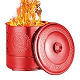 Papierverbrennungseimer – Edelstahl-Papierverbrennungseimer – Rituals Supplies,...
