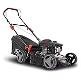 Scheppach Black LM141-46P Benzin Rasenmäher - 3,5 PS | 46cm Schnittbreite | 7-fache...