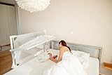 BabybeFun Beistellbett Baby [Stillen im eigenen Elternbett] Babybett für Boxspringbett...