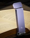 86lux Leselampe Buch Klemme，Wiederaufladbare Buchlampe zum Lesen im...