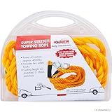 Zale Yardley Super Stretch Abschleppseil, 2041 kg, Polygeflecht, extra stark, zwei...