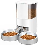 HoneyGuaridan 4.5L Katzen Futterautomat für 2 Haustiere, Automatischer...