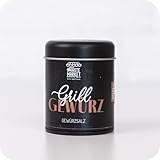Grill Salz 100 g Dose Würziges BBQ Gewürzsalz mit Paprika, Chili & Kräutern – Perfekt...