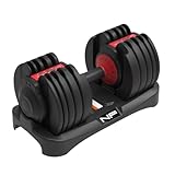 Newpower Fitness 24kg Verstellbare Hanteln, Kurzhanteln Hanteln Set mit Hantelscheiben,...