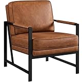 Yaheetech Retro Sessel Stuhl Lehnstuhl Relaxsessel mit Rückenlehne Einzelsessel mit...