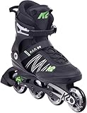 K2 Herren, Inline Skates, Black - Green, EU: 45 (UK: 10.5 / US: 11.5)