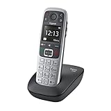 Gigaset E560 - Schnurloses Senioren DECT-Telefon - Notruftaste für 4...
