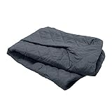 Furhaven Ersatzbezug für Hundebett, gesteppt, maschinenwaschbar, eisengrau,...