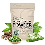 Japanisches Nuru Gel Pulver 50g – Sakura Edition | Wiederverschließbar | Aloe Vera,...
