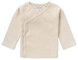 Noppies Unisex Baby U Tee Overlap Ls Rib Nanyuki T Shirt, Ras1202 Oatmeal -P611,...