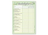 TypeStoff Haushaltsplaner - Block DIN A4 mit 50 Blatt - zum Thema Haushalt - B4-01482