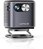 Mini Beamer, DLP Ultrakurzdistanz Beamer mit Android 11.0, Eingebautem Akku,...
