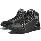 IRON JIA'S Motorradschuhe Herren Motorradstiefel Herren Motorrad, rutschfeste,...