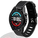 XORO SMW 20 - Smart Watch mit EKG-Sensor, Messung von Herzfrequenz, Blutdruck,...