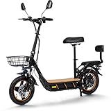 E Scooter Reichweite 100 Km E Roller 48V 26Ah Elektrischer Scooter Elektroroller...